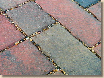 grit jointing for permeable paving