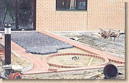 Laying blocks