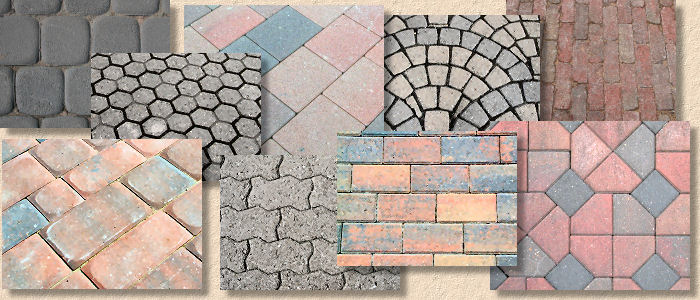 types of block pavers