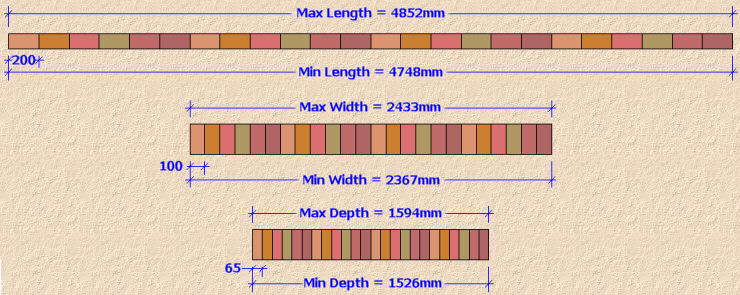 tolerances of clay pavers