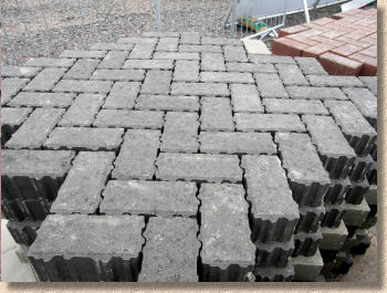 clusters for machine lay paving