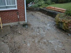 wet and unworkable