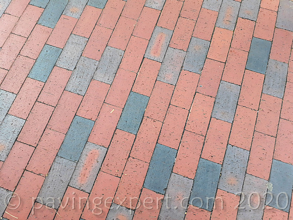 Red mix clay pavers