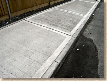 concrete pathway in sligo