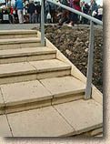 saxon paving steps