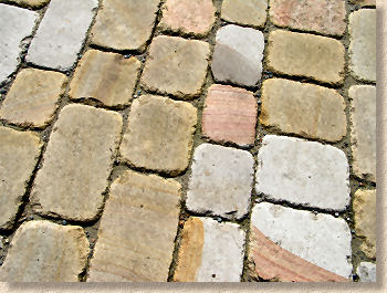 sand jointed yorkstone setts