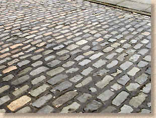 pitch jointed granite setts