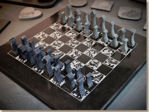 caithness flagstone chess set