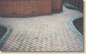 Herringbone Paving