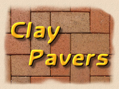 clay pavers