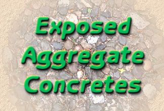 exposed aggregate concretes