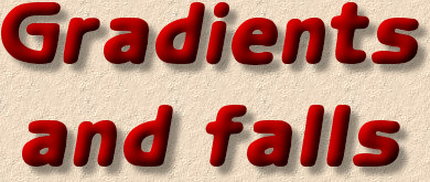 gradients and falls