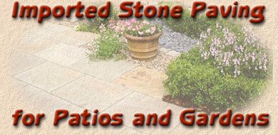 imported stone paving