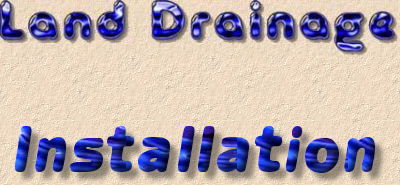 installing land drains