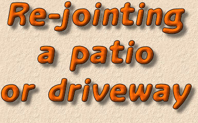 rejoing a patio