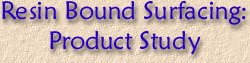 resin bound surfacing