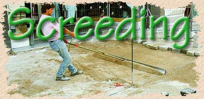 screeding