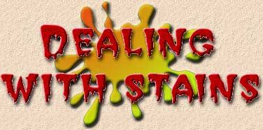 removing stains
