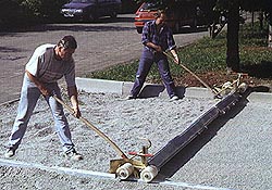 screeding