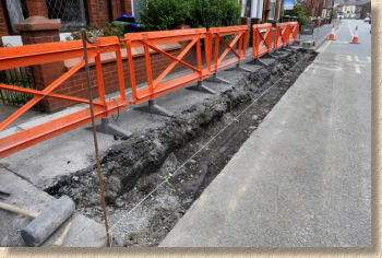 excavate for kassel kerb