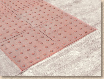 surface mounted blister paving