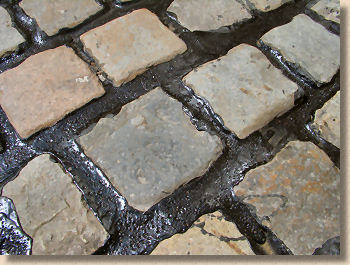 bitumen jointed setts