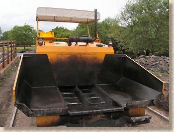 paver machine front end