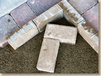 first blocks close up