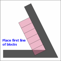 forming an acute angled mitre