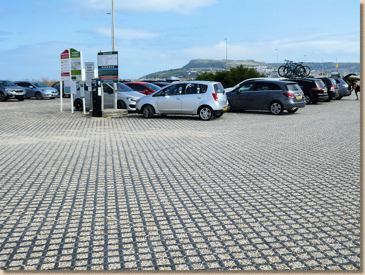 Cell Paving at Chesil Beach