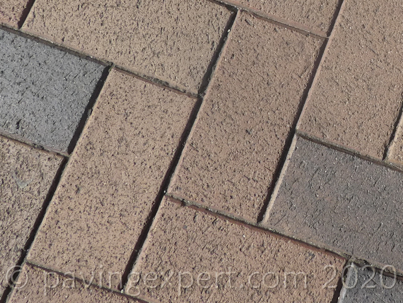 chamfered paver