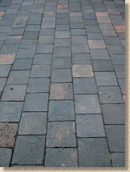 indigo pavers