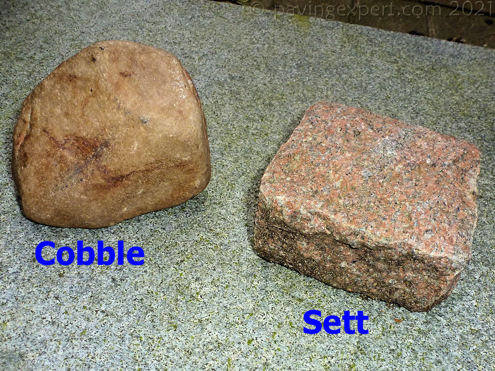 cobble and sett