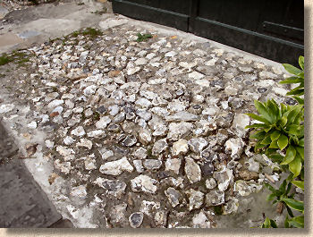 flint cobbles