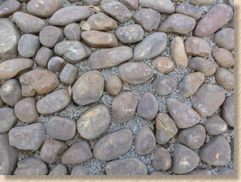 unjointed cobblestones