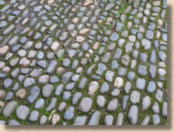 coursed cobbles