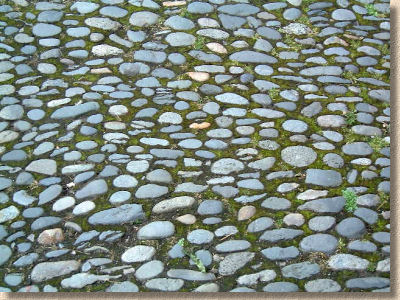 slate cobbles