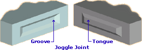 joggle joint 3D