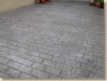 pattern imprinted concrete