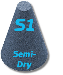 semi-dry mix