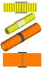 Land drain couplings