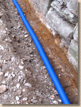 land drain install