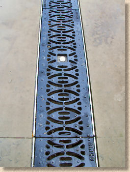 decorative iron grating