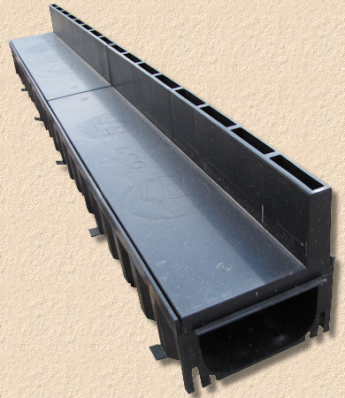 slot drain end on view