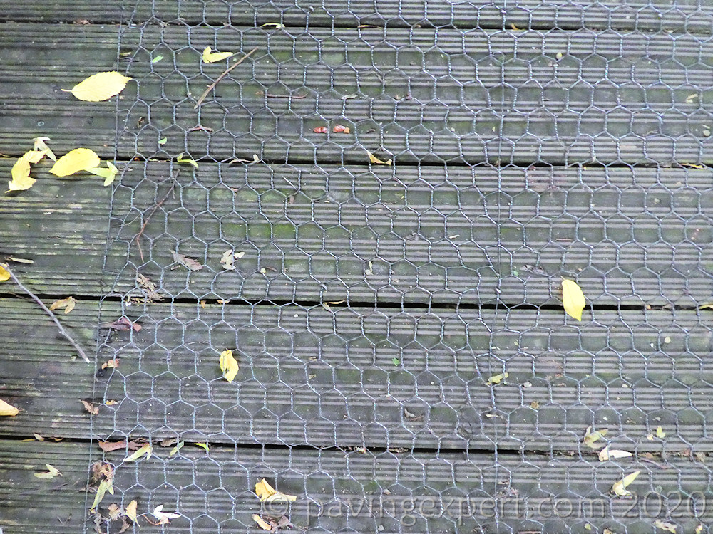 decking chicken Wire RegentsPark