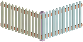 palisade fence construction