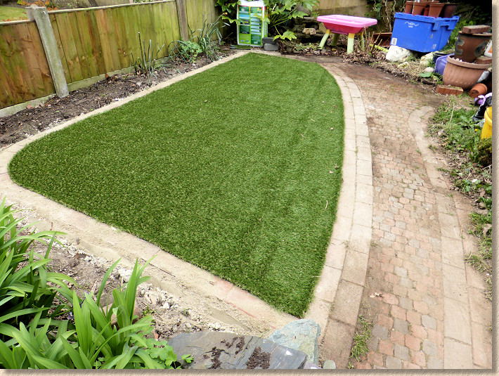 completed lawn