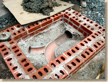 regulating brickwork for manhole