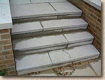 argent paving steps