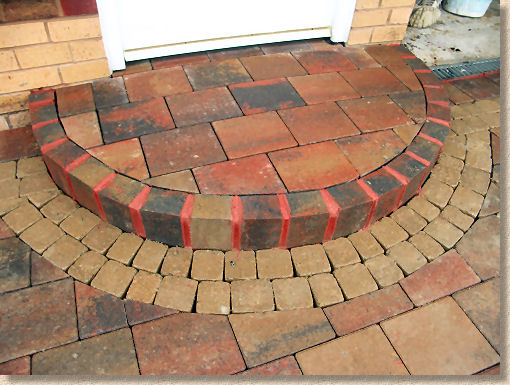 semi circular step